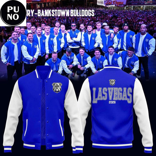 Canterbury-Bankstown Bulldogs 2026 Las Vegas Game Baseball Jacket