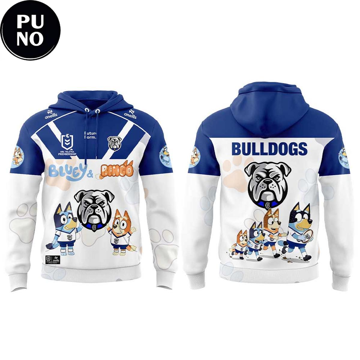 Canterbury Bulldogs x Bluey Day 2026 Hoodie T-Shirt