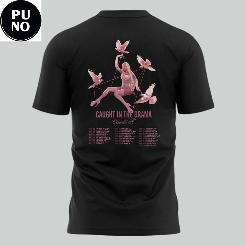 Cardi B Little Miss Drama Tour 2026 Hoodie T-Shirt
