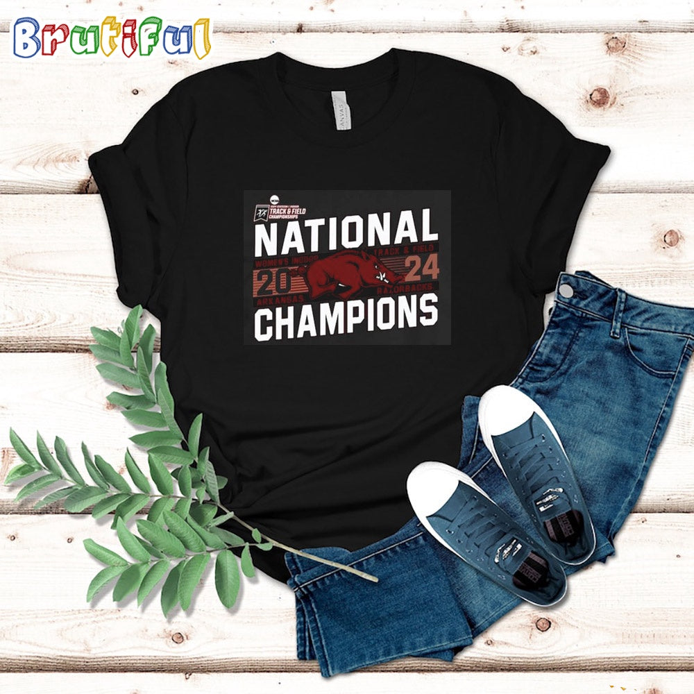 Cardinal Arkansas Razorbacks 2024 Ncaa Women’s National Champions T Shirt