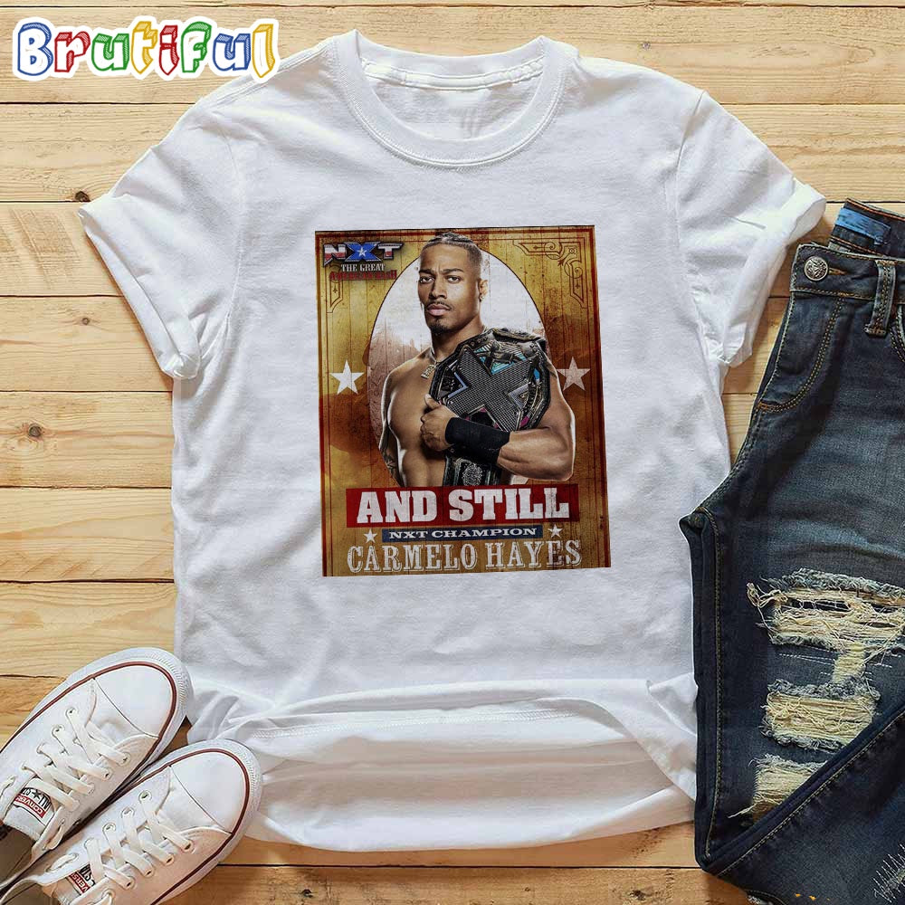 Carmelo Hayes And Still NXT Champion At WWE NXT The Great American Bash 2023 T-Shirt