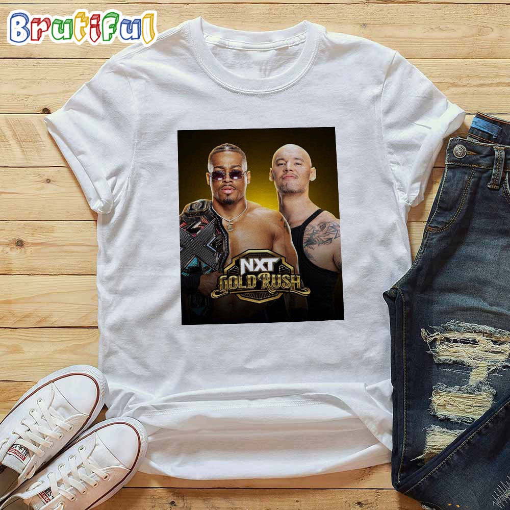 Carmelo Hayes Vs Baron Corbin In NXT Gold Rush T-Shirt