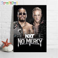 Carmelo Hayes vs Ilja Dragunov At NXT No Mercy Wall Art Poster Canvas