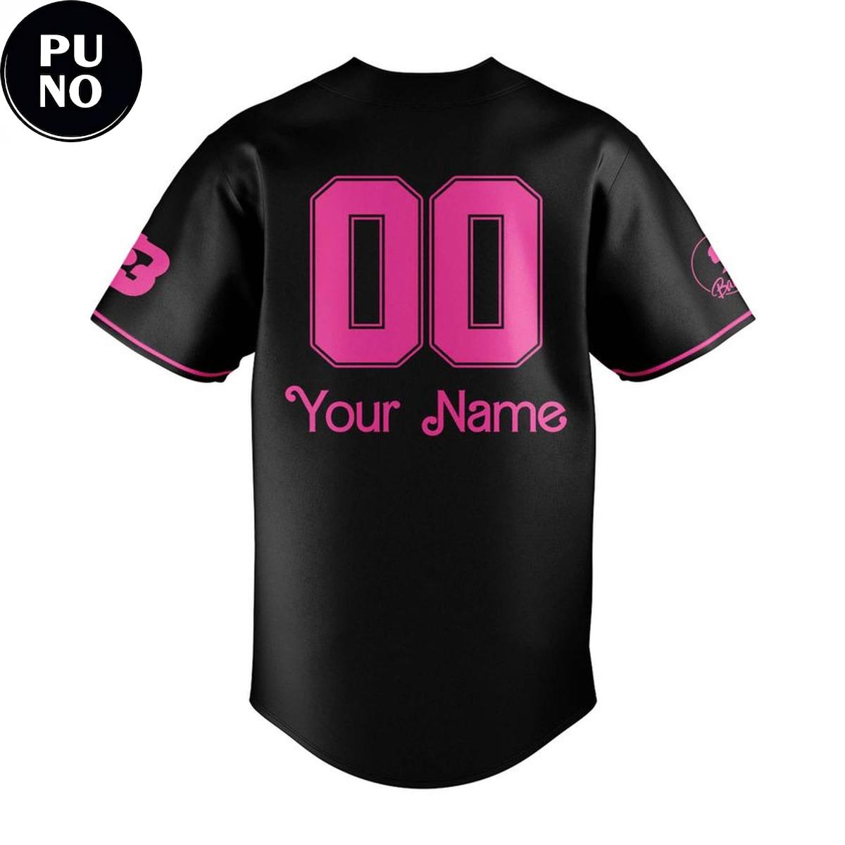 Carolina Blaze x Barbie Game Day 2026 Personalized Baseball Jersey