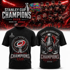 Carolina Hurricanes 2026 Stanley Cup Champions Limited Edition Tee Shirt