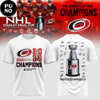 Carolina Hurricanes 2026 Stanley Cup Champions Signature Hoodie T-Shirt