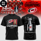 Carolina Hurricanes 2026 Stanley Cup Champions Signature Hoodie T-Shirt