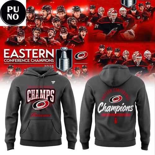 Carolina Hurricanes NHL Eastern Conference Champions 2026 Hoodie T-Shirt