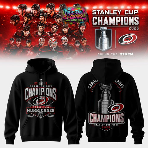 Carolina Hurricanes Stanley Cup Champions 2026 Special New Hoodie