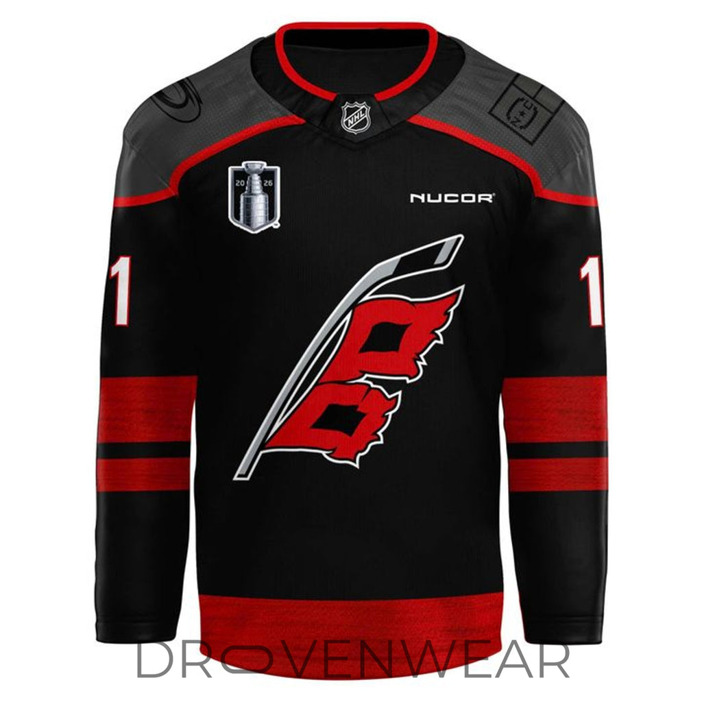 Carolina Hurricanes Stanley Cup MVP Jordan Staal Championship Jersey