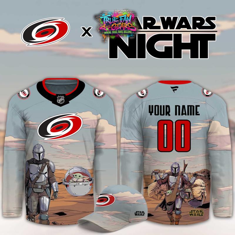 Carolina Hurricanes Star Wars Night 2026 Limited Personalized Hockey Jersey