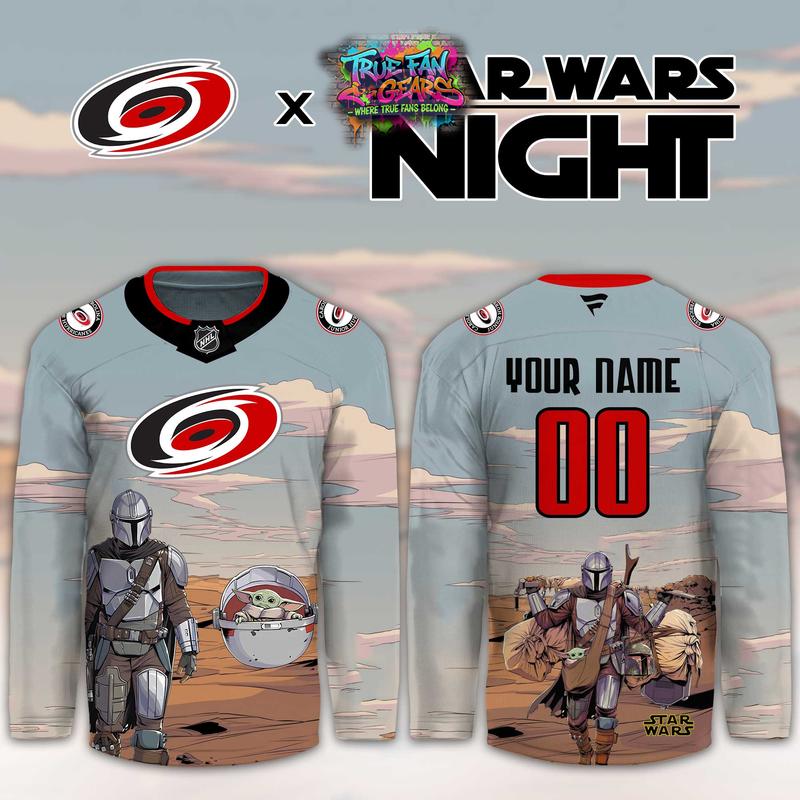 Carolina Hurricanes Star Wars Night 2026 Limited Personalized Hockey Jersey