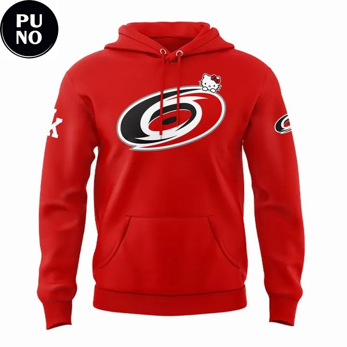 Carolina Hurricanes x Hello Kitty Bobblehead 2026 Hoodie