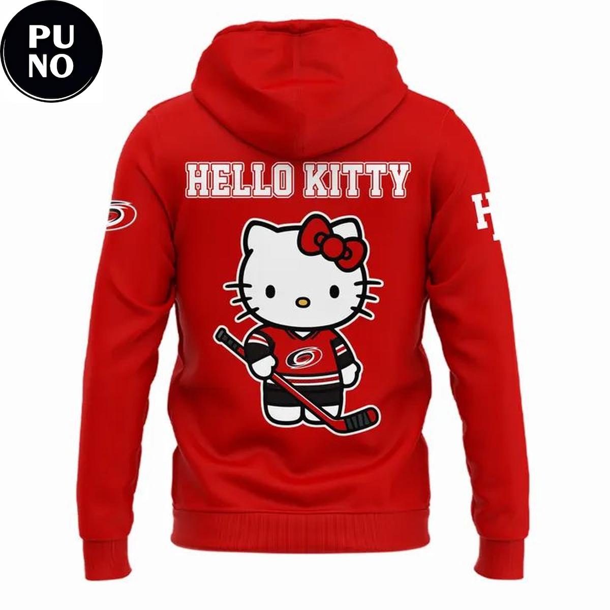 Carolina Hurricanes x Hello Kitty Bobblehead 2026 Hoodie