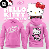 Carolina Hurricanes x Hello Kitty Night 2026 Pink Hoodie T-Shirt