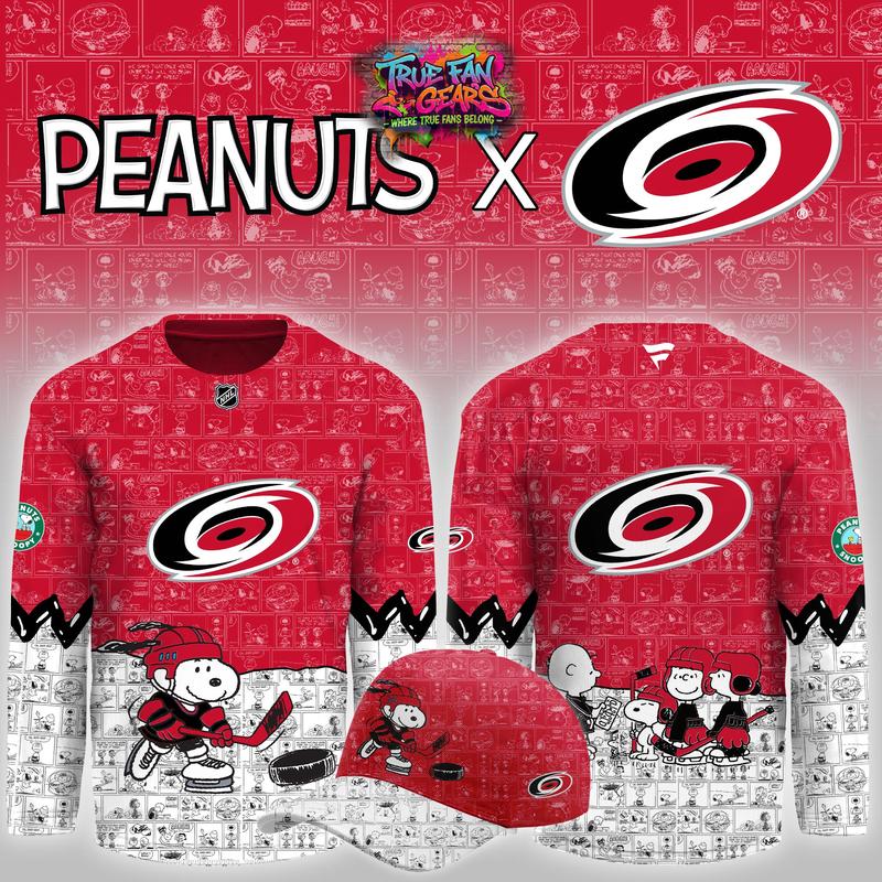 Carolina Hurricanes x Peanuts Night 2026 Limited Editions Hockey Jersey
