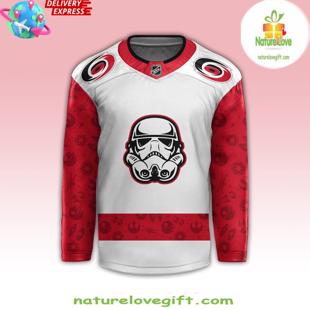 Star Wars Hurricanes Hockey Jersey Game Night Edition