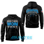 Carolina Panthers NFC South Champions “Been There Won That” Hoodie, Cap