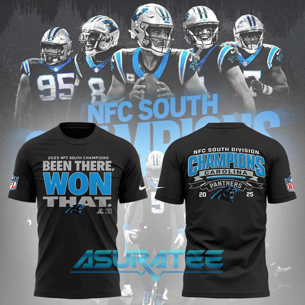 Carolina Panthers NFC South Champions “Been There Won That” Shirt