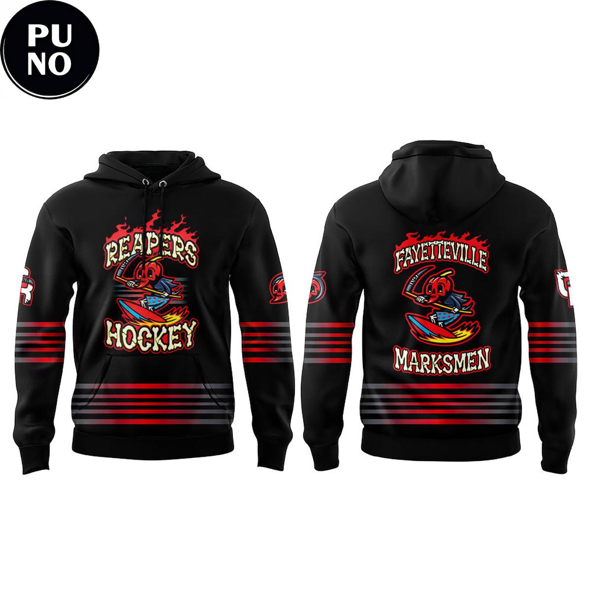 Carolina Reapers Fayetteville Marksmen Pro Hockey 2026 Hoodie T-Shirt
