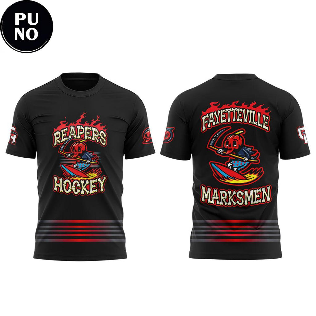 Carolina Reapers Fayetteville Marksmen Pro Hockey 2026 Hoodie T-Shirt