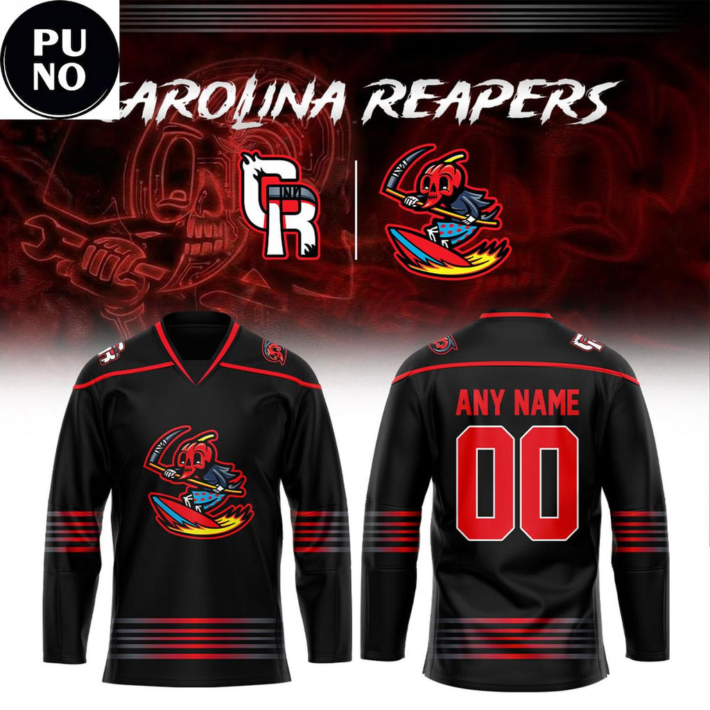 Carolina Reapers Fayetteville Marksmen Pro Hockey 2026 Personalized Hockey Jersey