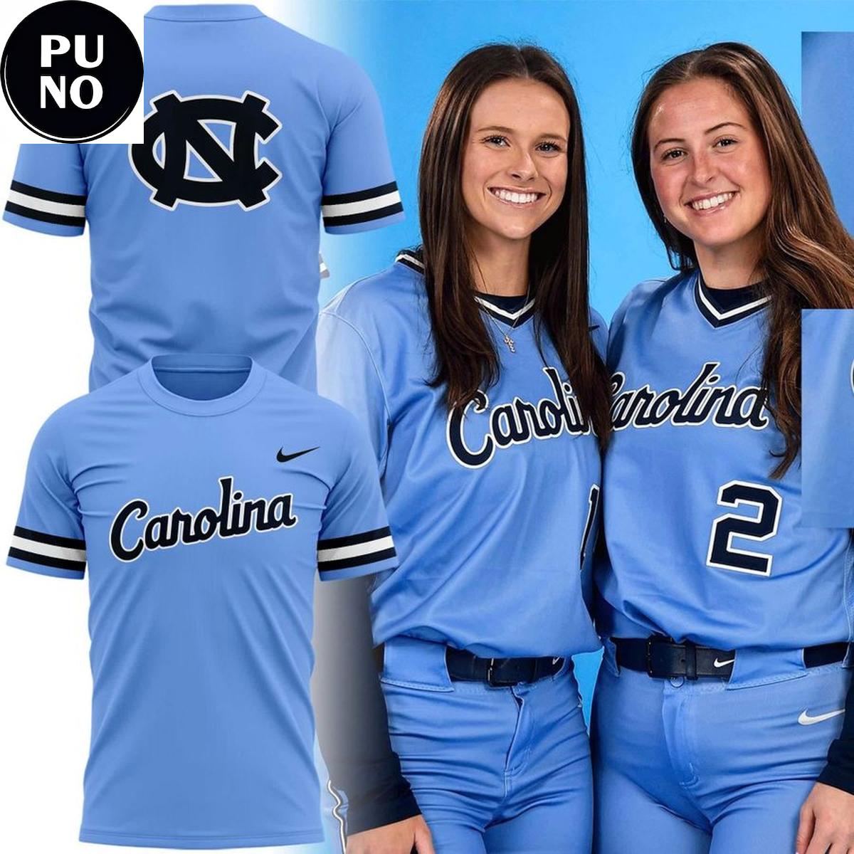 Carolina Softball 1996 Throwbacks Uniform Hoodie T-Shirt