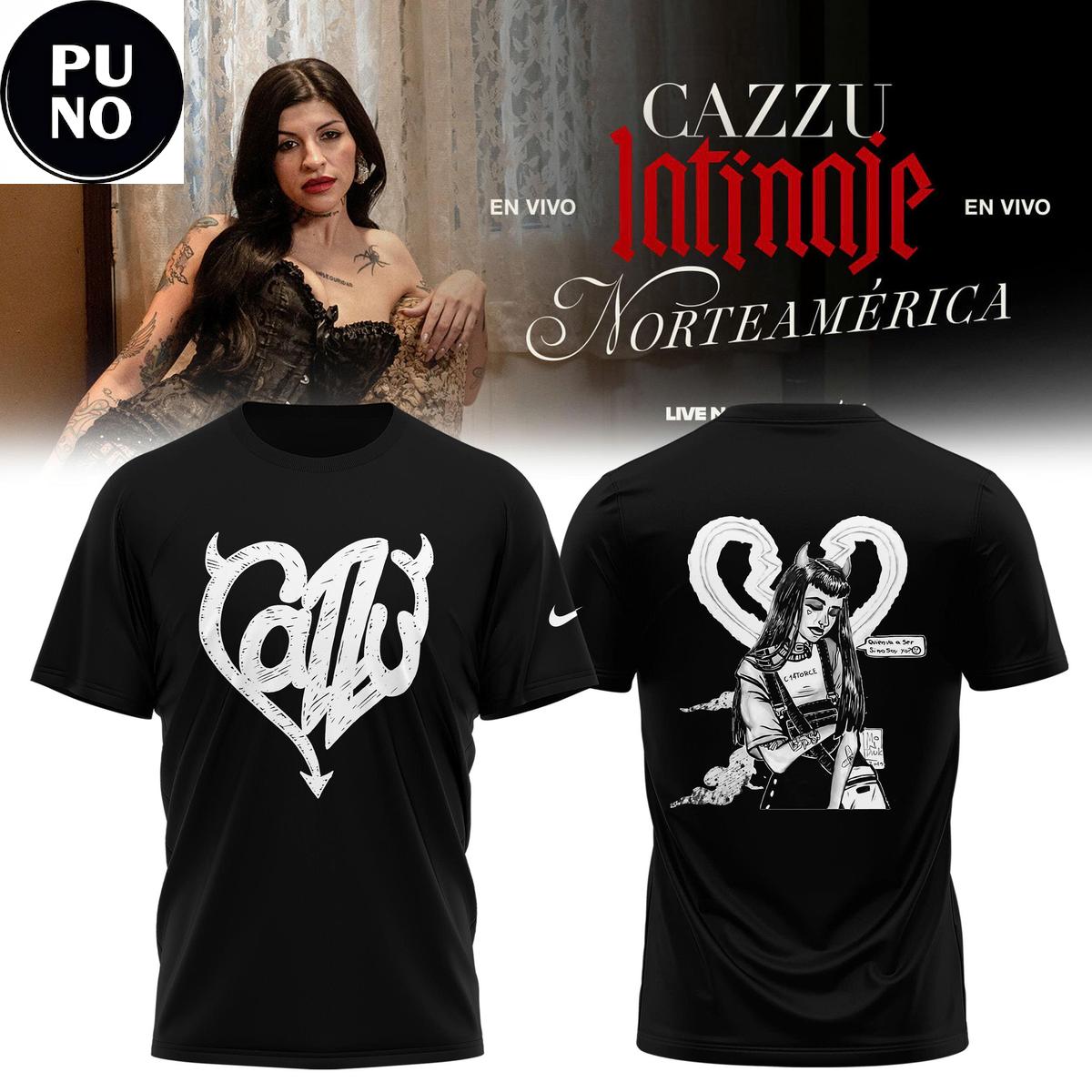 Cazzu Latinaje Tour 2026 Hoodie Shirt