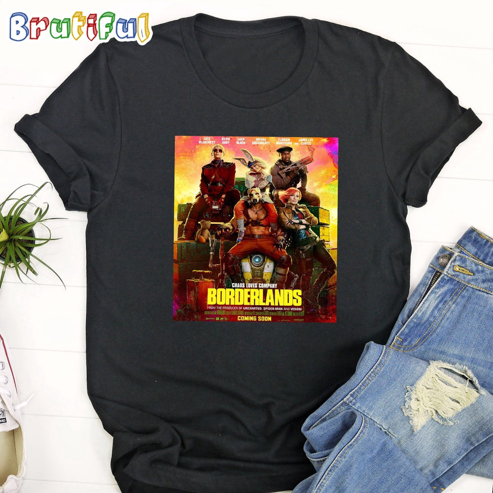 Chaos Loves Company The Live-Action Borderlands Official T-Shirt
