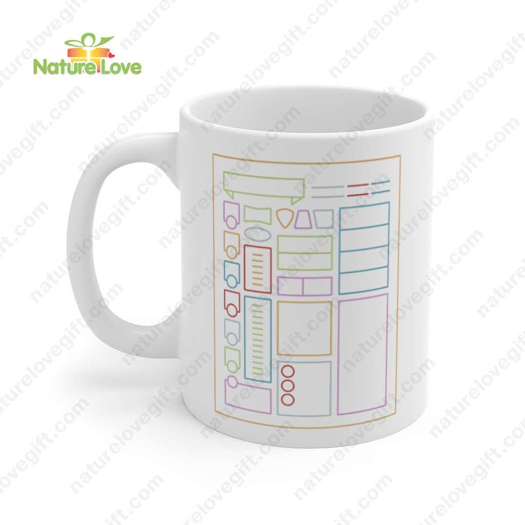 DnD Character Sheet Mug Dungeons and Dragons Gift
