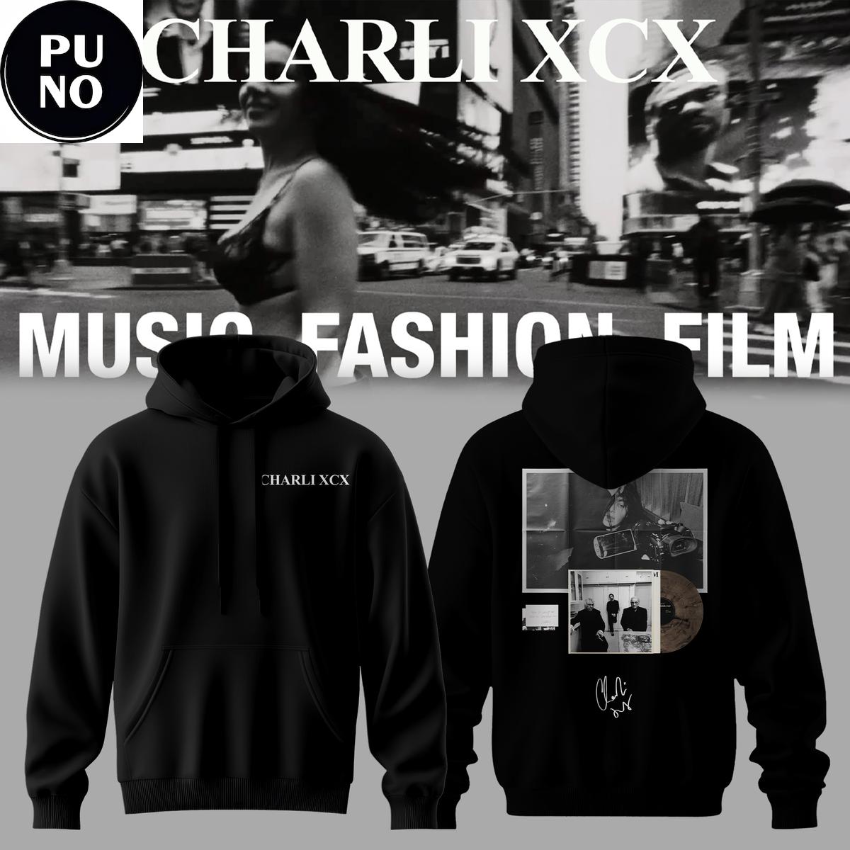 Charli XCX New Album Music, Fashion, Film 2026 Hoodie T-Shirt