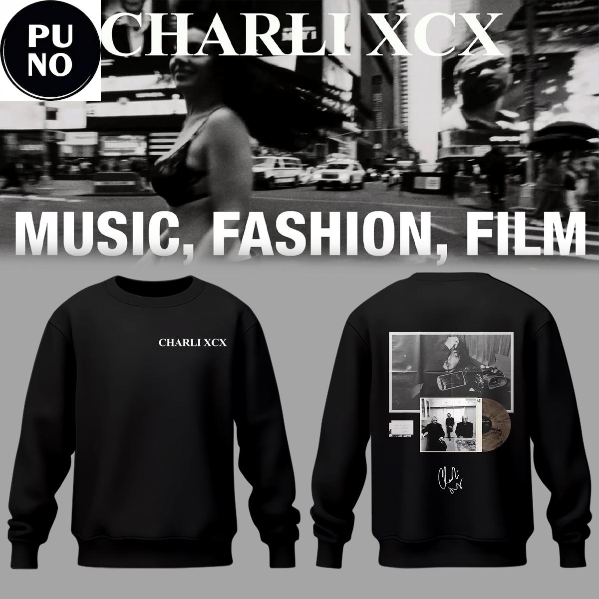 Charli XCX New Album Music, Fashion, Film 2026 Hoodie T-Shirt