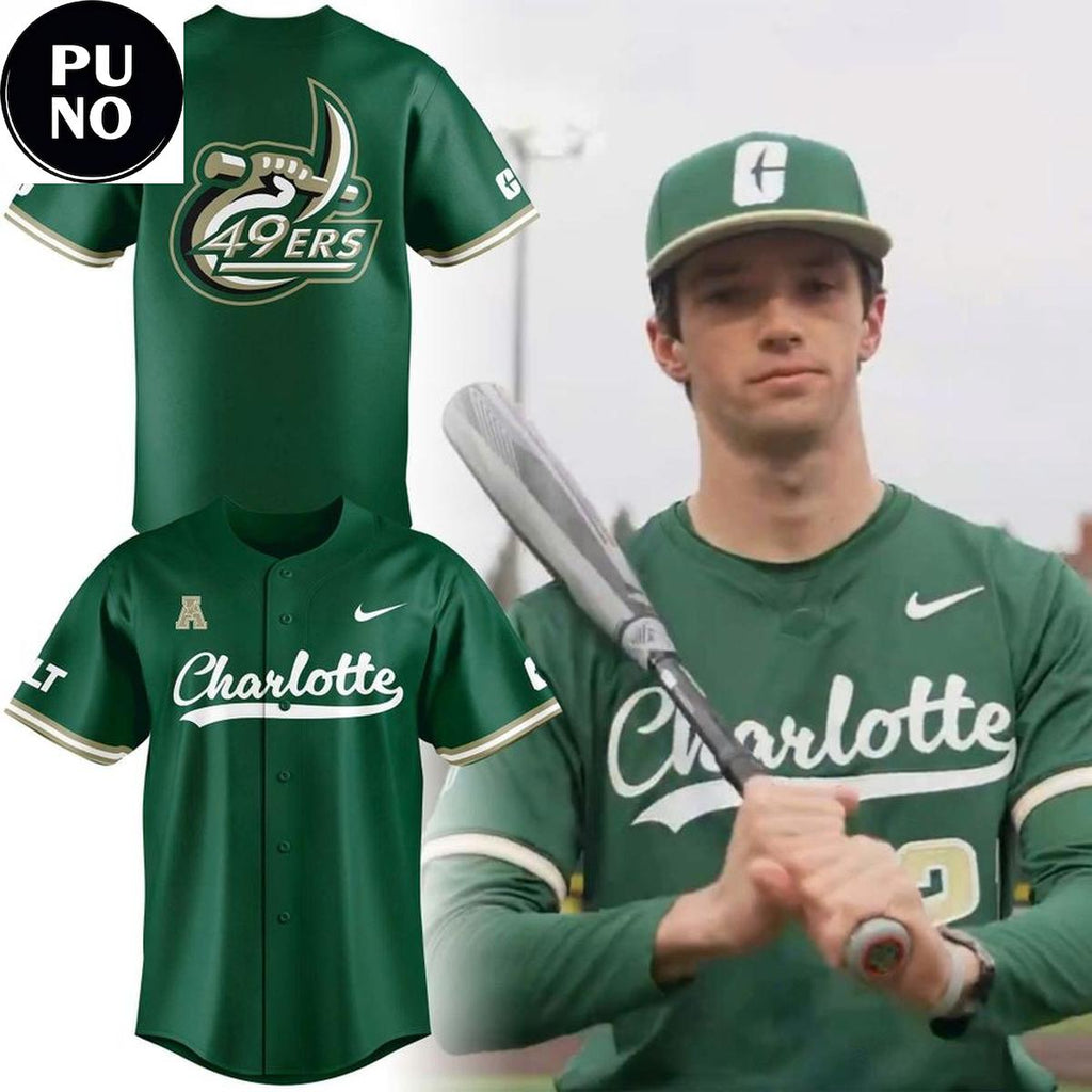 Charlotte 49ers 2026 New Baseball Jersey