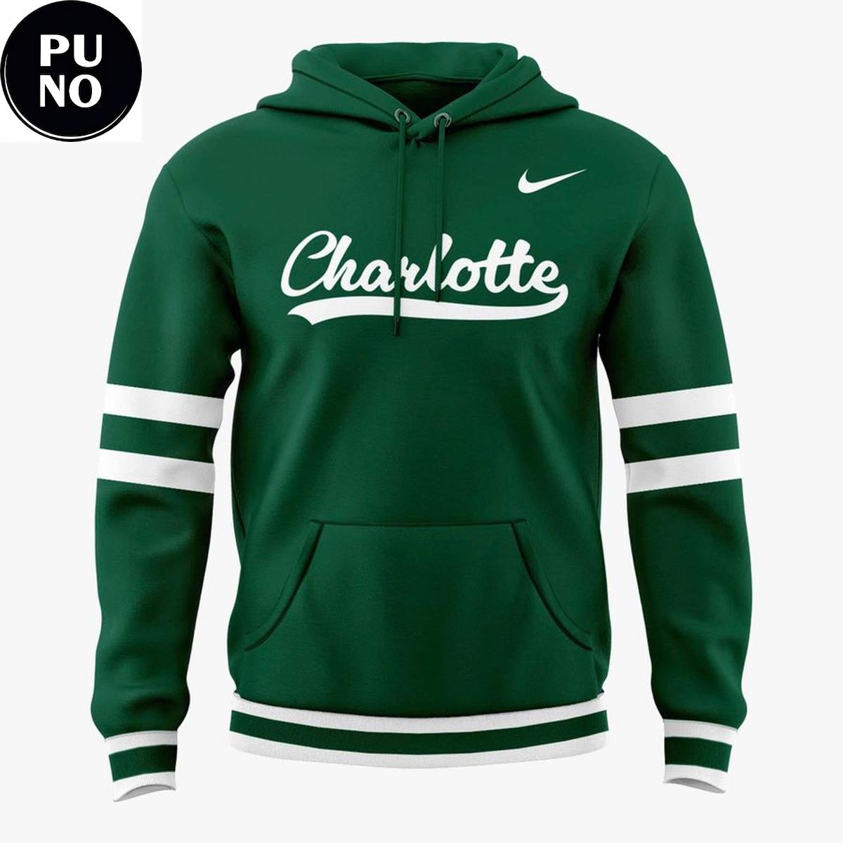 Charlotte 49ers Softball Classic Script 2026 New Year New Threads Hoodie T-Shirt