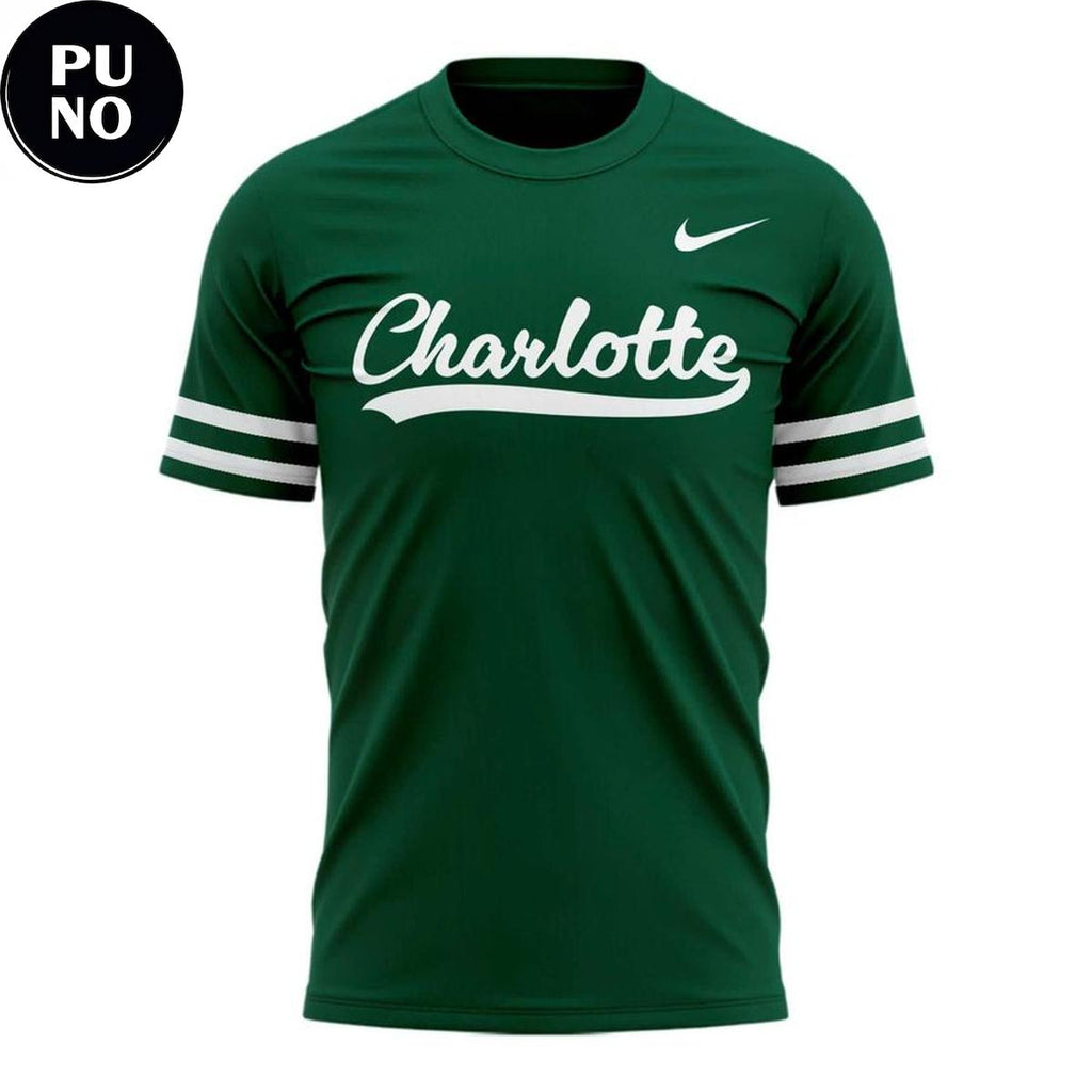 Charlotte 49ers Softball Classic Script 2026 New Year New Threads Hoodie T-Shirt