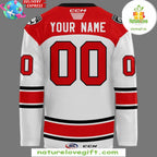 Charlotte Checkers 2026 Calder Cup Playoffs Jersey White
