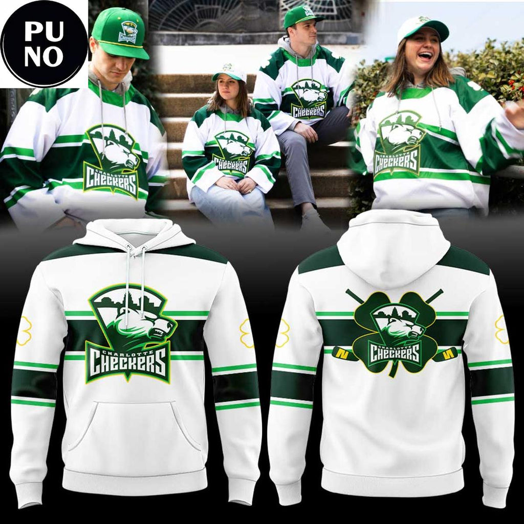 Charlotte Checkers St. Patrick’s Day 2026 Hoodie T-Shirt