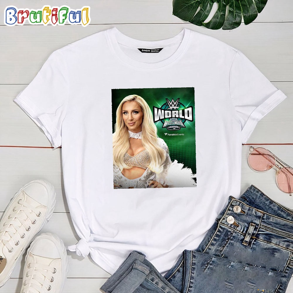 Charlotte Flair WWE World WrestleMania XL T Shirt