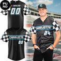 Charlotte Knights x Nascar Night 2026 Personalized Baseball Jersey