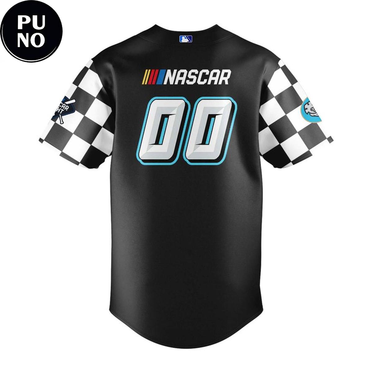 Charlotte Knights x Nascar Night 2026 Personalized Baseball Jersey
