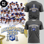 Charros De Jalisco Bicampeones 2026 Champions Hoodie T-Shirt