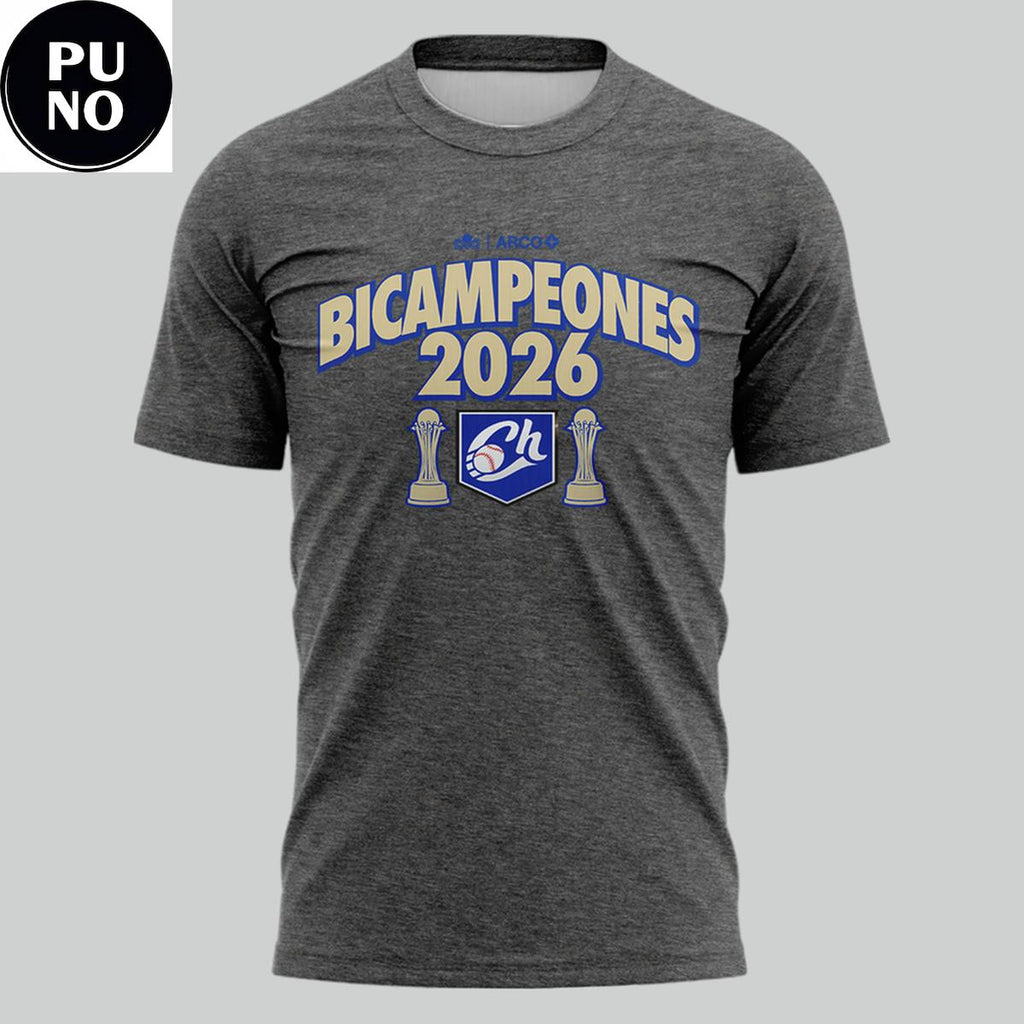 Charros De Jalisco Bicampeones 2026 Champions Hoodie T-Shirt