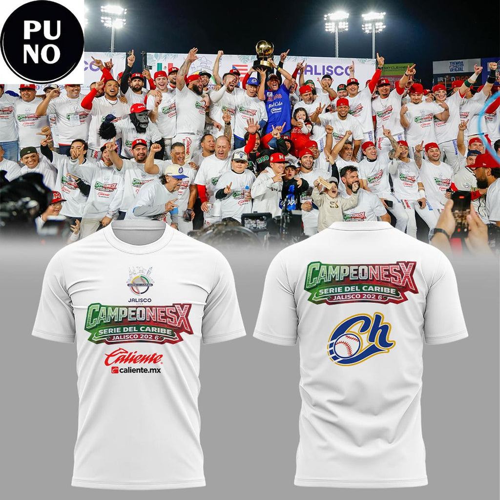Charros de Jalisco Campeones Serie del Caribe Jalisco 2026 Hoodie T-Shirt