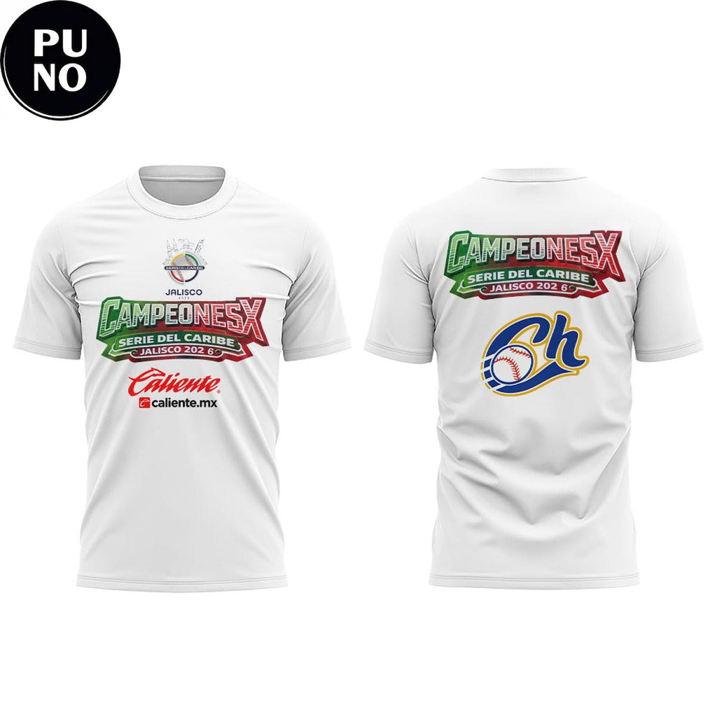 Charros de Jalisco Campeones Serie del Caribe Jalisco 2026 Hoodie T-Shirt