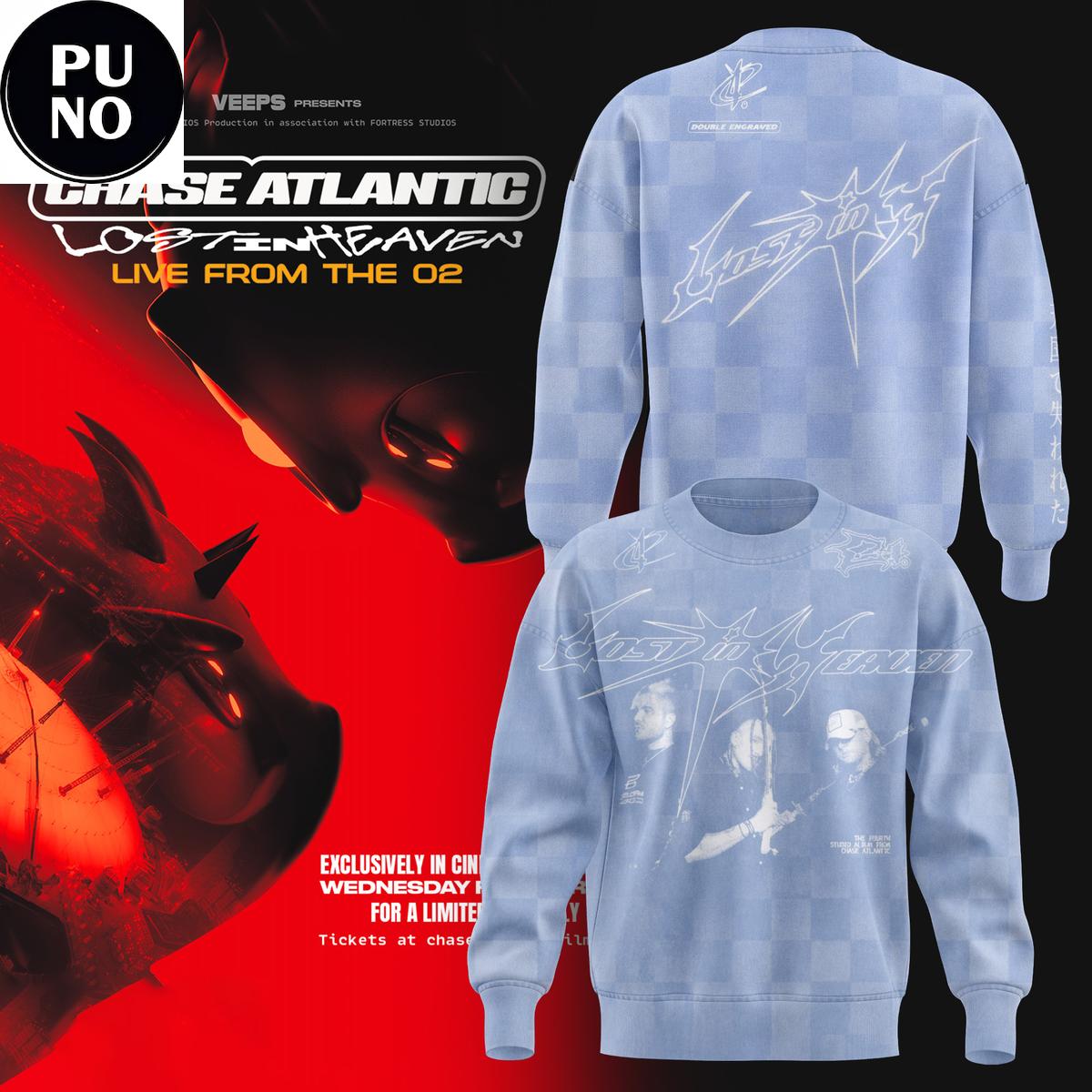 Chase Atlantic Lost In Heaven Live From The O2 Sweatshirt
