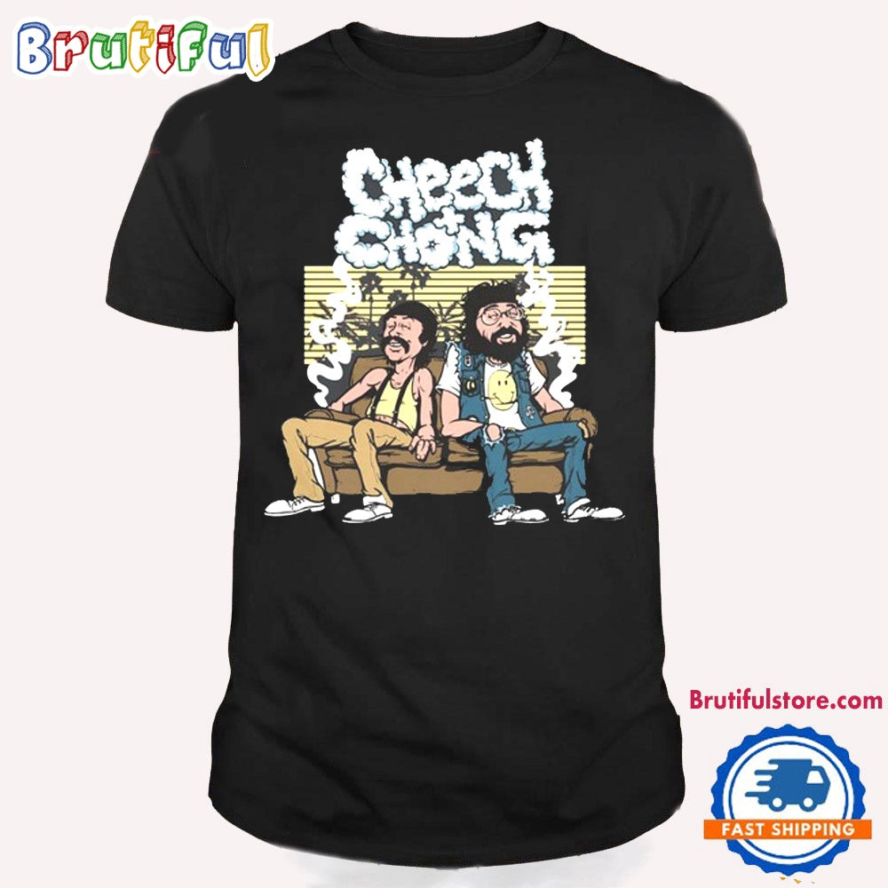 Cheech And Chong 2024 Chibi Graphics Design T Shirt