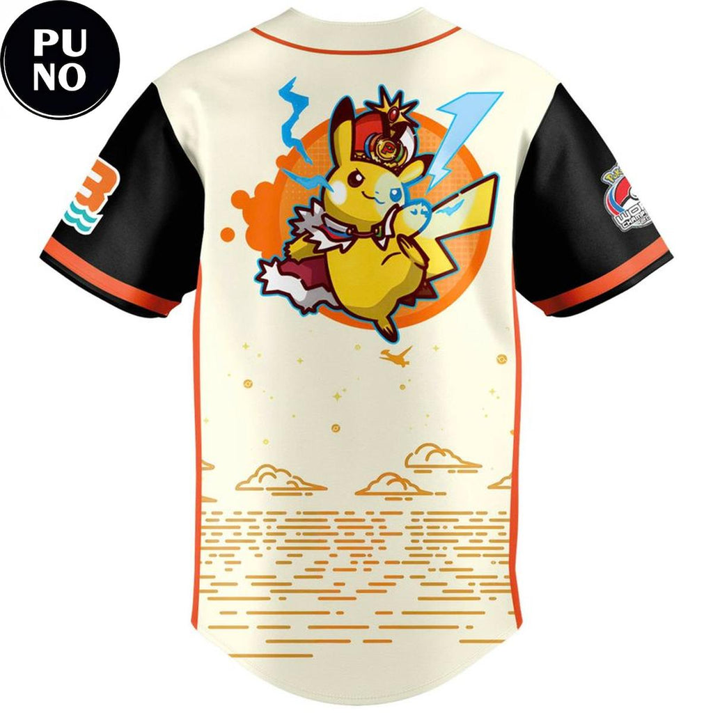 Chesapeake Baysox x Pokémon Worlds Night 2026 Baseball Jersey