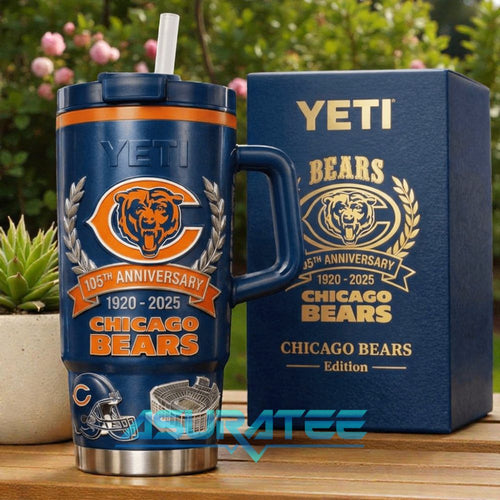 Chicago Bears 105th Anniversary Limited Edition YETI Tumbler