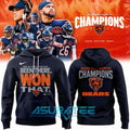 Chicago Bears 2025 NFC NORTH Division Champions “Been There Won That” Hoodie Set
