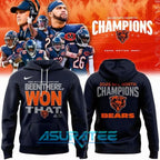 Chicago Bears 2025 NFC NORTH Division Champions “Been There Won That” Hoodie Set